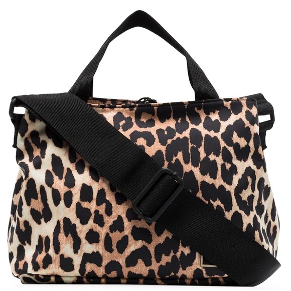 Ganni Leopard Print Crossbody Bag - Picture 16 of 16